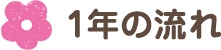 1年の流れ